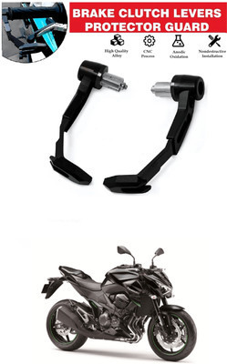 GONAMA Universal Motorcycle Adjustable Brake Clutch CNC Lever Protector Guard sg6 Handlebar Hand Guard(Hero)