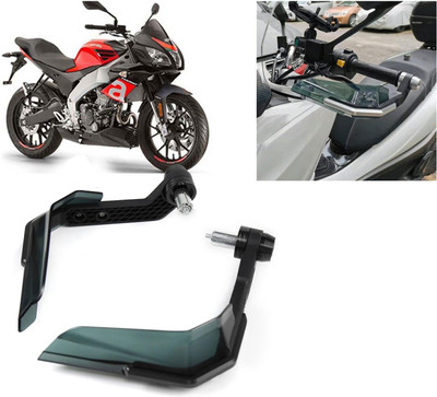 AUTO PEARL Hand Guard Protector Windshield for All Bikes_008 Handlebar Hand Guard(Aprilia)