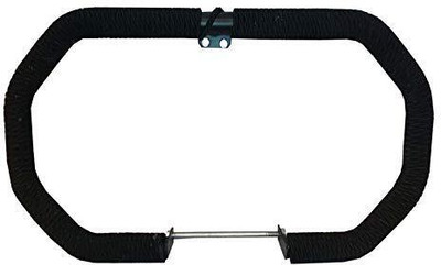 NIYAMAT 8 Bend Black Rope Safety Leg Crash Guard Compatible with Bullet Bike(Royal Enfield)