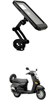LOVMOTO 360° with Touch Screen Handlebar Phone Clip for Below Mobile 6.9 Inch SG31 Bike Mobile Holder(Multicolor)