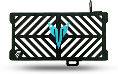 PHANTOM Bike Stainless Steel Radiator Guard for MT-15 Protector Grill Cover (AQUA) Bike Radiator Guard(Yamaha)
