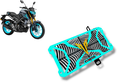 MOXZILLA MT15 v1/V2 (Cyan) Bike Radiator Guard(Yamaha)