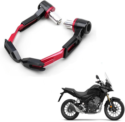 ROYAL AUTO MART RED CNC Brake Clutch Lever Protector for motorcycles_53 Handlebar Hand Guard(Honda)