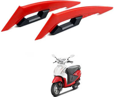 PRTEK Motorcycle Front Fairing Winglets 1pair Universal for bikePleasure Bike Leg Guard(Hero)