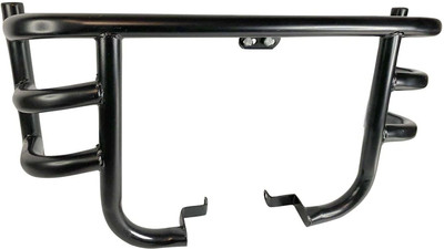B.K Accessories Front Leg Guard Black Compatible with Royal Enfield Hunter 350 Bike Crash Guard