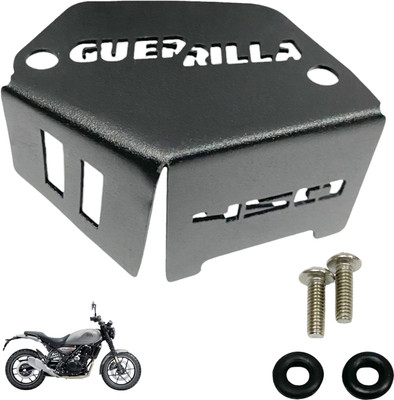 Dhe Best Bike Front Disc Brake Fluid Reservoir Oil Cap / MC Cover for RE Guerrilla 450 Bike Crash Guard