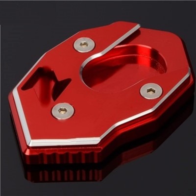 Vagary Red CNC Aluminum Side Stand Extender for Kawasaki Z900 Bike Crash Guard(Kawasaki)