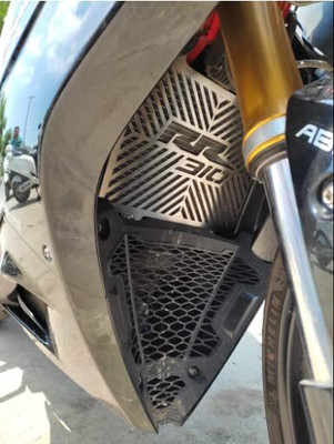 SGTB Apache RR 310 Radiator Guard Frame Grill Cover in Heavy Steel Bike Radiator Guard(TVS)