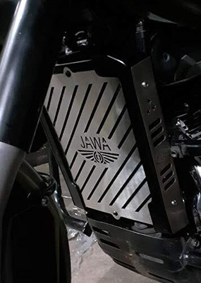SGTB Radiator Protector Grill Guard for Jawa Classic Perak Jawa Forty Two Steel Bike Radiator Guard(JAWA)