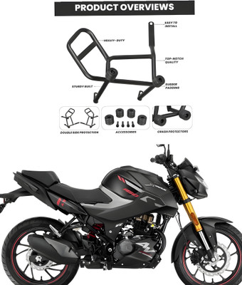 ZOJILA Good Heavy Quality Metal Crash Guard Compatible X-TREME 160R(Hero)
