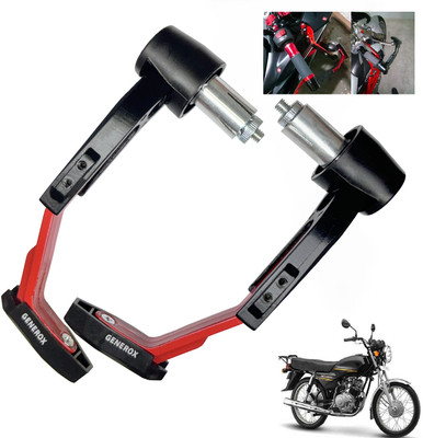 Generox Handle Protector Lever Guard for All Bike REDnBLACK_LG066 Bike Crash Guard(Yamaha)