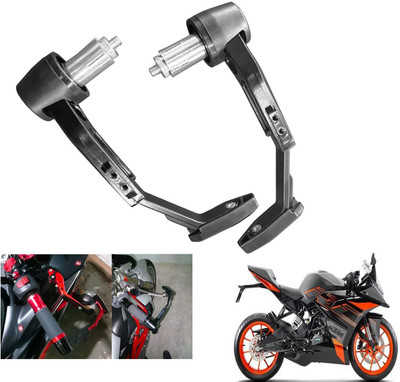 Shopland CNC Handlebar Protector Brake Clutch Motorcycle Lever Guard For RC 200 Bike Crash Guard(KTM)