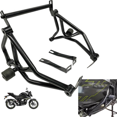 Dhe Best Motorcycle crash Guard Crash frame Accessories for Suzuki Gixxer 250 (2024) Bike Crash Guard(Suzuki)