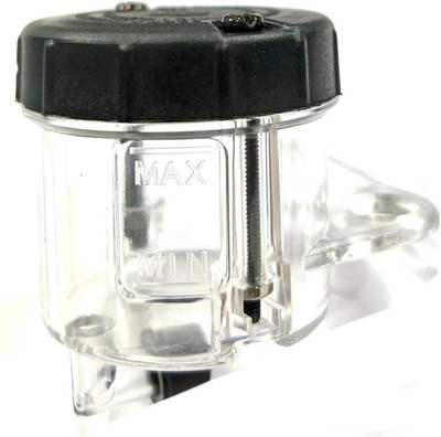ASRYD Bike Front Brake Clutch Fluid Bottle Disc Oil Cup for Universal Bikes Clear Bike Crash Guard(Universal For Bike)