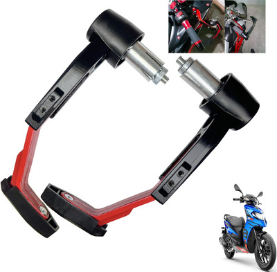 Shopland Adjustable Clutch Lever Guard for All Bike SL-LG_Red300 Bike Crash Guard(Aprilia)