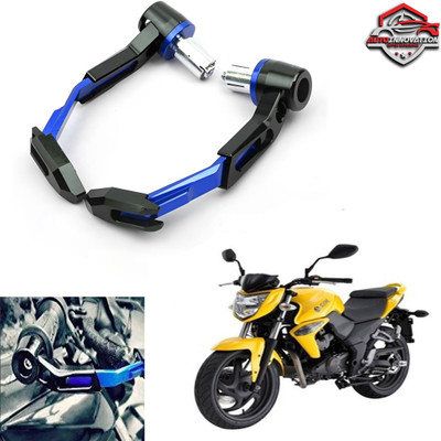 Autoinnovation Blue Black CNC 22mm Brake Clutch Lever Guards Protective Guard-85 Bike Crash Guard(Mahindra)