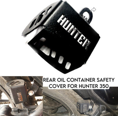 imad REAR OIL BOX CAP HUNTER Bike Crash Guard(Royal Enfield)