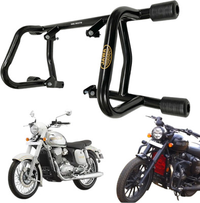 Dhe Best Bike Heavy metal Frame Slider Frame Crash Guard Leg guard for Jawa Standard