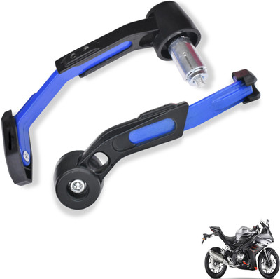 Shopland Adjustable CNC Lever Guard for All Bike LG_Blue351 Bike Crash Guard(Benelli)