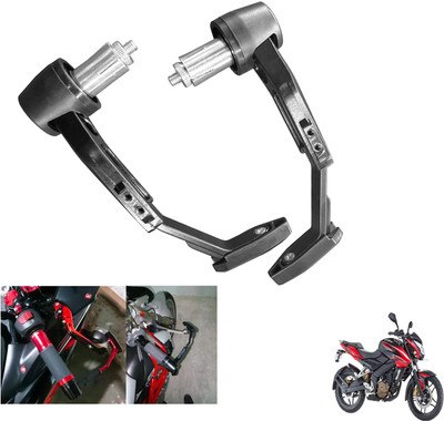 Shopland CNC Handlebar & Brake Clutch Motorcycle Lever Guard For Pulsar 200 NS DTS-i Bike Crash Guard(Bajaj)
