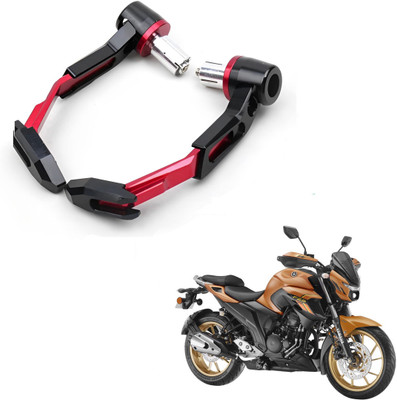 ROYAL AUTO MART RED CNC Adjustable Lever Protector Guard for universal for Bike_179 Handlebar Hand Guard(Yamaha)