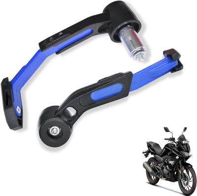 Shopland Adjustable CNC Lever Guard for All Bike LG_Blue310 Bike Crash Guard(Hero)