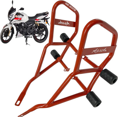 Dhe Best Bike AG36 Accessories Crash Guard LegGuard With Slider for Apache RTR 180(TVS)