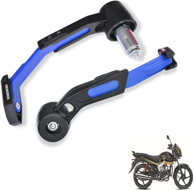 Generox Adjustable CNC Lever Guard for All Bike BlueLG059 Bike Crash Guard(Mahindra)
