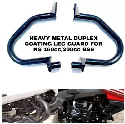 AXWee HEAVY METAL DOUBLE COATING LEG GUARD Bike Crash Guard(Bajaj)
