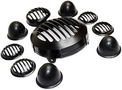 WHEETOYKART Hunter Grill Set for Hunter 350 (Set of 10) Handlebar Hand Guard(Royal Enfield)