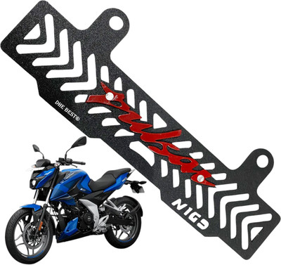 Dhe Best Bike Heavy Duty Metal Radiator Guard With Name For Pulsar N160 Bike Radiator Guard(Bajaj)