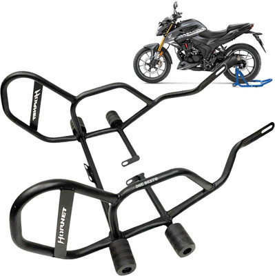 Dhe Best Bike Safety Protector Crash Guard with Frame Slider 4 For Honda Hornet 2.0(Honda)