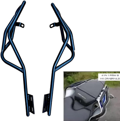Krishti Mart Yamaha Heavy Metal R15 V4 Grab Rail Tail and Crash Guard Protector(Yamaha)