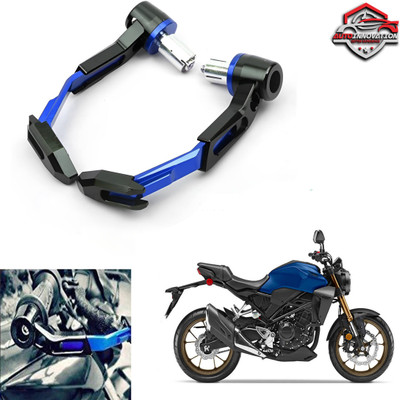 Autoinnovation Blue Black CNC Brake Clutch Lever Protector for motorcycles_44 Bike Crash Guard(Honda)