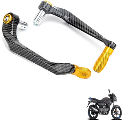 Generox Premium Quality Protective Lever Guard for All BikeGX-CRNF-GolDen313 Bike Crash Guard(Bajaj)