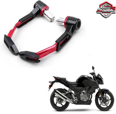 Autoinnovation RED CNC Brake Clutch Lever Protector for motorcycles_39 Handlebar Hand Guard(Honda)