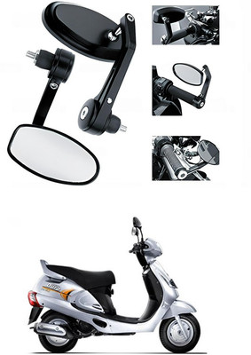 LOVMOTO Manual Rear View Mirror For Mahindra Duro DZ(Exterior)