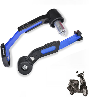 Generox Adjustable CNC Lever Guard for All Bike BlueLG102 Bike Crash Guard(Yamaha)