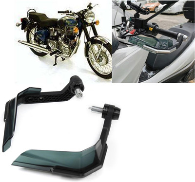 AUTO PEARL Hand Guard Protector Windshield for All Bikes_381 Handlebar Hand Guard(Royal Enfield)