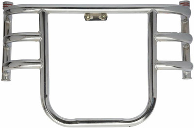 Pepstter Stainless Steel Air Fly Leg Guard Front Compatible for BS3 & BS4 Bike Crash Guard(Royal Enfield)