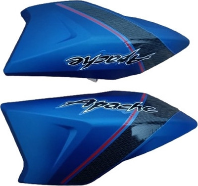 Mudsor APACHE RTR 160/180 TANK COVER (TPFC) BLUE Bike Radiator Guard(TVS)