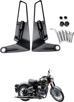 LOVMOTO Manual Blind Spot Mirror For Mahindra Duro DZ(Left, Right)