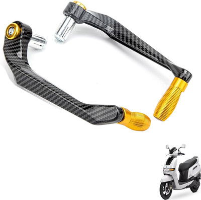Generox Premium Quality Protective Lever Guard for All BikeGX-CRNF-GolDenLG286 Bike Crash Guard(TVS)