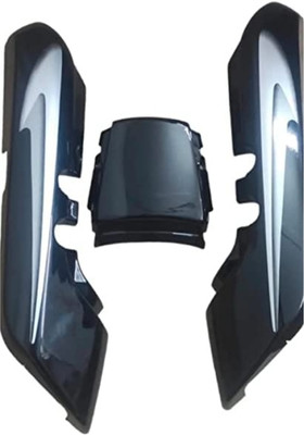 Jinvaani Splendor Plus black grey tail panel Bike Crash Guard(Hero)