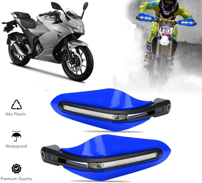 AUTO PEARL Blue Protector Proguard Pro Brake Clutch Lever Protector Guard Bike Crash Guard(Suzuki)