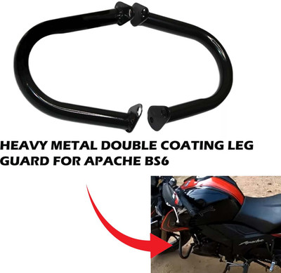 Znee Smart DOUBLE COATING LEG GUARD APACHE BS6 Bike Crash Guard(TVS)