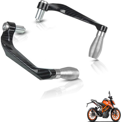 Generox Premium Quality Protective Lever Guard (BLUE) for All BikeGX-CRNF-silverLG356 Bike Crash Guard(KTM)