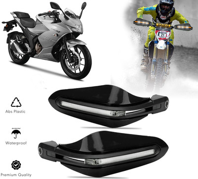 AUTO PEARL Black Protector Proguard Pro Brake Clutch Lever Protector Guard Bike Crash Guard(Suzuki)