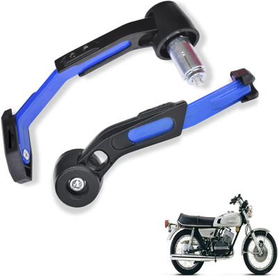 Shopland Adjustable CNC Lever Guard for All Bike LG_Blue210 Bike Crash Guard(Yamaha)