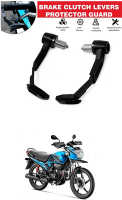 GONAMA Universal Motorcycle Adjustable Brake Clutch CNC Lever Protector Guard sg76 Handlebar Hand Guard(Universal For Bike)